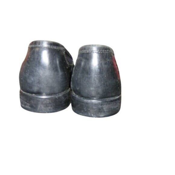 Giorgio Brutini Le Glove Black Kiltie Italian Leather Loafer Oxford Driving Shoe - Picture 3 of 11